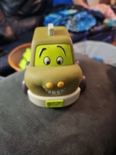 Just B You Brand - Pull Back & Go Rubber Car - Friction Toy - Green 