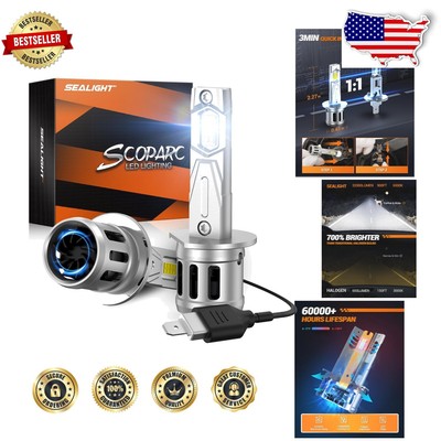 32000LM Waterproof Fog Lights - 6500K Cool White for Ultimate Visibility