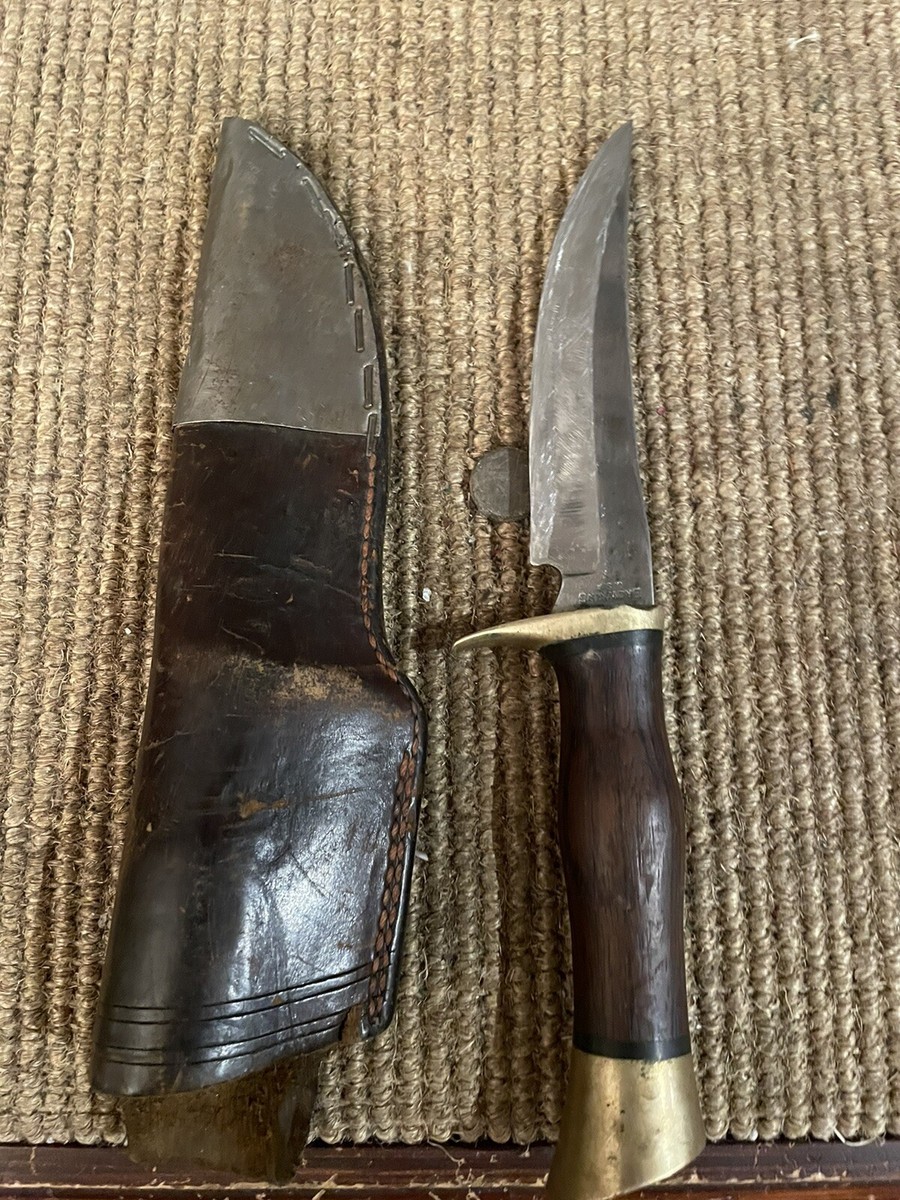 オールド　ブローニング　ボロン　312902　old Vintage Browning Hunting Knife Fixed Blade Knife Browning… | eBay