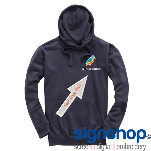 CR01 Personalised Classic Hoodie Custom Embroidered FREE LOGO SETUP - Bild 12 von 30