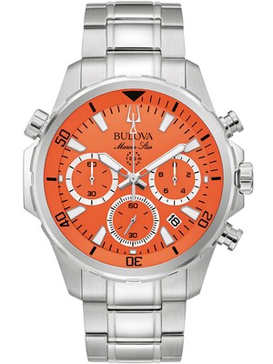 Bulova 96B395 Marine Star Herrenuhr Chronograph 47mm 10ATM