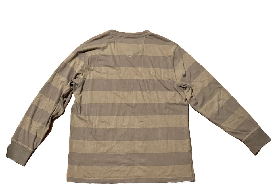 Camisa vintage Eddie Bauer a rayas verdes talla grande  Foto 3 de 4