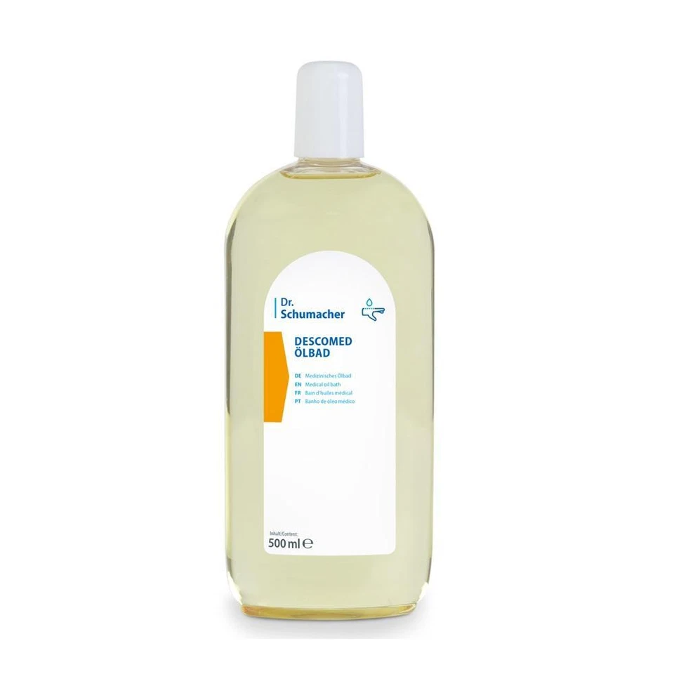 DR. SCHUMACHER DESCOMED Ölbad 500 ml Flasche Medizinischer Badezusatz