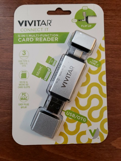 Vivitar 5 In 1 Multi Function Card Reader Viv rw 7101 For Sale Online 