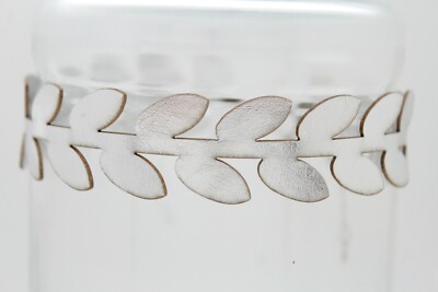 Women Fashion Jewelry Choker Necklace Metallic Silver Faux Leather