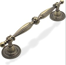 30 pack Antique Bronze Drawer Pulls 128mm 5inch Hole Spacing Cabinet Handles