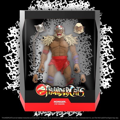 Monkian (Toy Recolor) Thundercats Ultimates Wave 6 SUPER 7 NEU OVP MISB MOC RAR