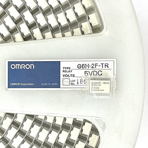 Omron G6H-2F 5VDC DPDT Relay, 1A, Surface Mount, G6H-2F-TR DC5 - Picture 2 of 2