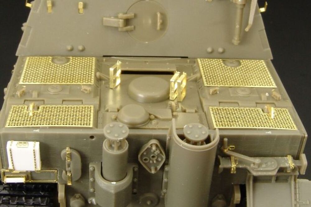 Hauler Models HLX48289 - 1:48 Sturmtiger-Tiger Late Grills for Afv Kit -