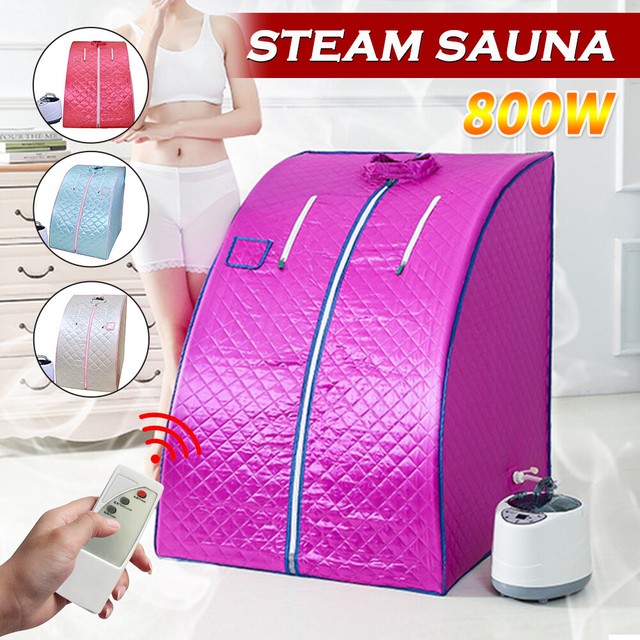 Foldable Infrared Home Spa One Person Steam Sauna for Detox &Weight Loss Machine eBay
