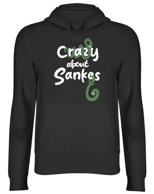 Crazy about Snakes Hoodie Mens Womens Reptile Cobra Python Boa