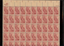 US MINT SHEET SCOTT#1268,5C STAMP  DANTE ALIGHIERY-POET  SHEET OF 50 MNH OG