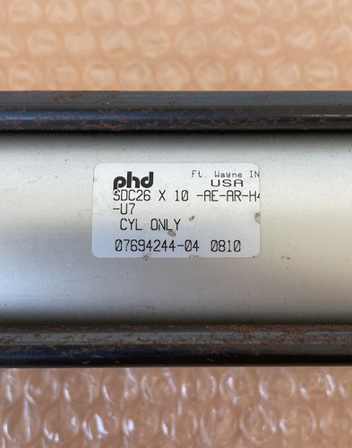 NEW OLD STOCK- PHD SDC26x10-AE-AR-H4 Cylinder Only || Fast Shipped πΊπΈ Warranty - Picture 2 of 8