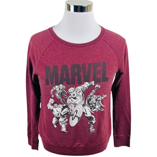 Marvel Avengers Maroon Long Sleeve 