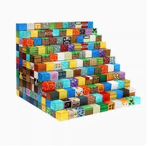 Magnetbausteine - Bau Mine Magnet World Set Spielzeug für Jungen & Mädchen