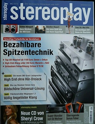 STEREOPLAY 9/10,DENON AVR 3311 vs,CARA,ONKYO TX Nr 108,MAGNEPLANAR 1.7,NAD C 316