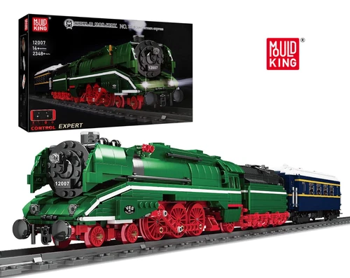 Mould King 12007 Schnellzuglokomotive "DR 18 201" -NEU-OVP- Klemmbausteine