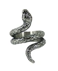 Ring finger ring stainless steel snake snake cobra biker rocker