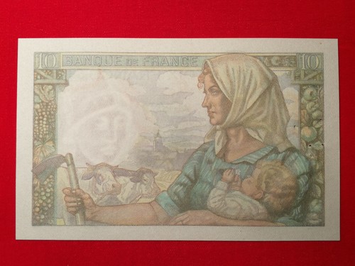 Billet 10 Fr Mineur du 9-1-1947 Fay 8/17 Alph. T.132 SUP+ / XF+ !! - Imagen 2 de 2