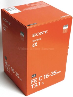 Sony  FE C 16-35mm T3.1 G Cine E-Mount Vollformat Objektiv