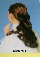 Haarteil -TINA- Kastanie - Haarspange Patentspange Haarzopf Solida Bel Hair