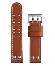 Original Hamilton Replacment Khaki X-Wind Brown Leather Band Strap H690776103
