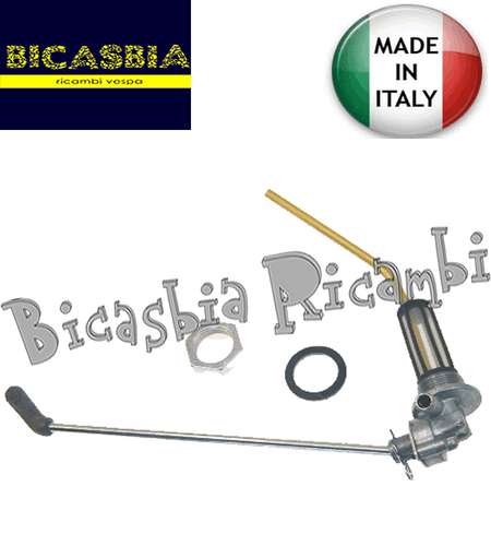 Rubinetto Benzina Per Vespa Sprint - Ricambio RMS-Classic, Con Vaschetta In Alluminio - Foto 4