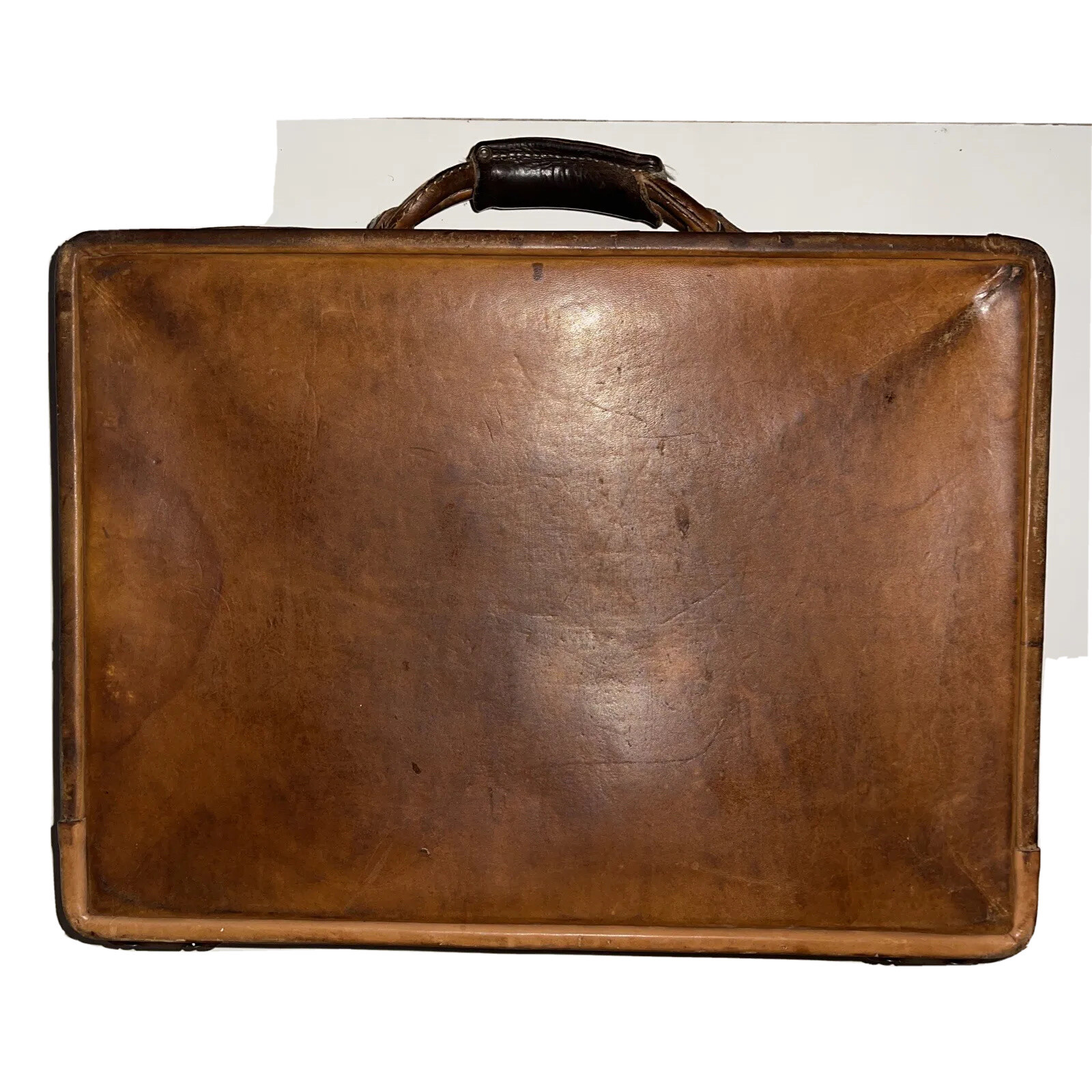 Vintage Hartmann Luggage Leather Briefcase with Combi… Gem