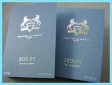 Parfums de Marly SEDLEY  2 x 1.5ml EDP samples / vials - NEW - UK STOCK