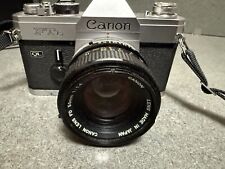 Canon FTb QL 35mm SLR Film Camera with 50mm F/1.8 Fast Prime Canon FTb QL 35mm SLR Film Camera with 50mm F/1.8 Fast Prime