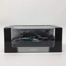 Lewis Hamilton 2024 Mercedes AMG Petronas Spark 1:64 F1 Diecast