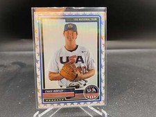 Chase Bentley 2023 USA Baseball Stars & Stripes White Stars #21 /99 15U