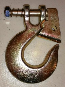 Flatbed Tow Truck >> NEW twist lock sling hook HD latch kit g70 3/8 Crane Tow ... Flatbed Tow Truck >> NEW twist lock sling hook HD latch kit g70 3/8 Crane Tow ...
