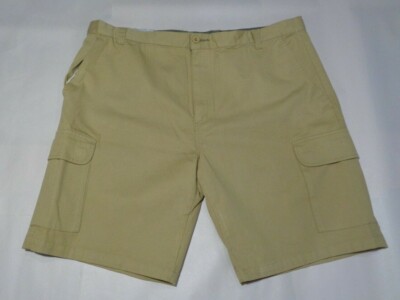 Adolfo Size 42 Khaki Cotton New Men's Cargo Shorts
