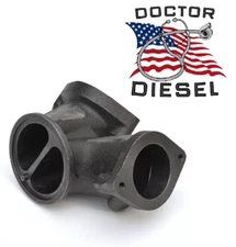 Doctor Diesel USA Cast Turbocharger Y Elbow  For 99.5-03 Ford 7.3 Powerstroke
