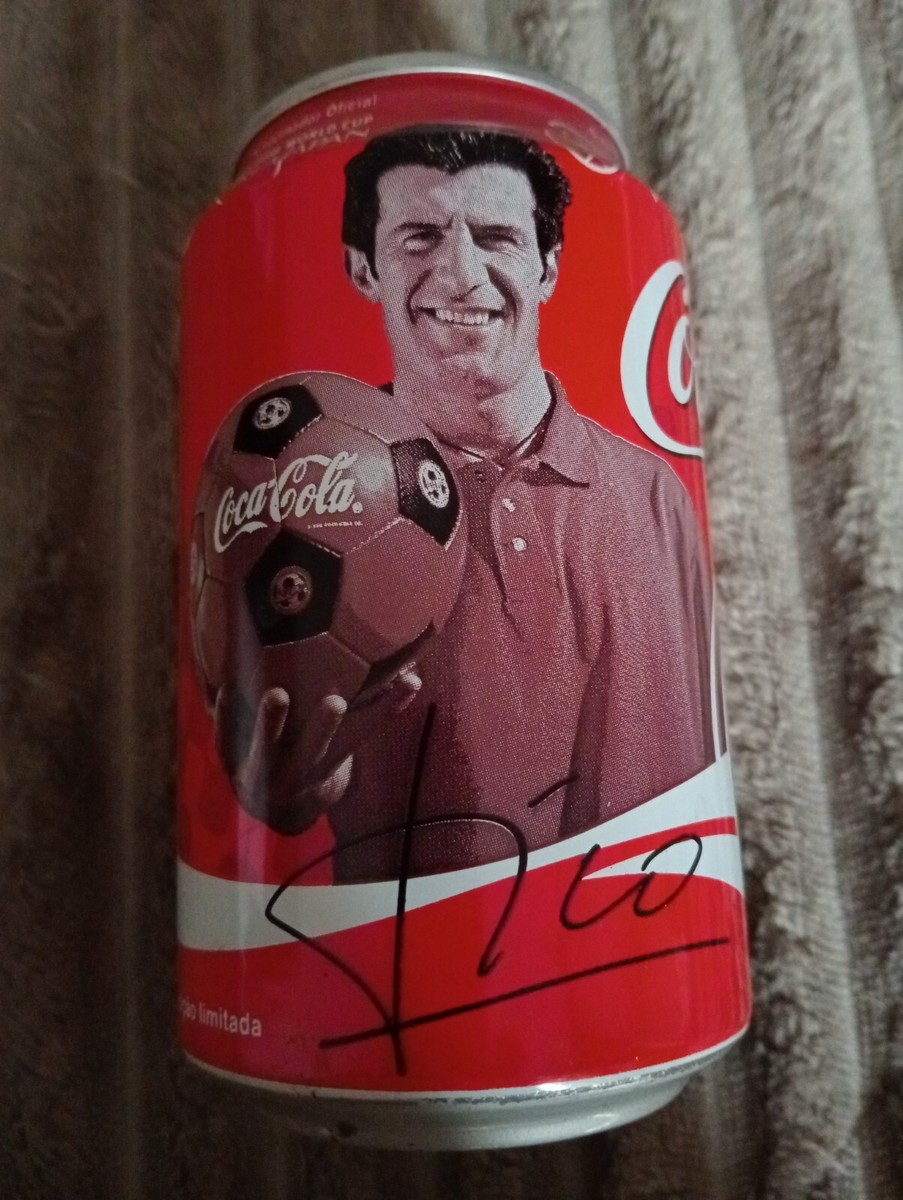 Coke Luís Figo can 2002 Fifa world cup Korea Japan | eBay