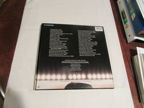 Bruce Springsteen & The E Street Band , Live 1975-85 , 3 Cassette Set , Book - Picture 2 of 8