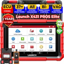 2024 Launch X431 Pro Elite V+ Pro5 Car Obd2 Scanner Diagnostic Tool Ecu Coding