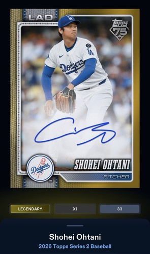 Shohei Ohtani 3 Card Legendary Lot – Topps Bunt Digital Series 2 Pristine Bowman