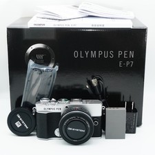 "Mint / 615 Counts" OLYMPUS PEN E-P7 14-42mm Lens Kit Silver 07003