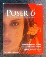 Curious Labs Poser 6 3D Figure Design Animation Software for Mac.