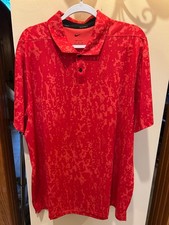 Nike Golf Dri Fit Men's Short Sleeve Polo Shirt - Red. XL