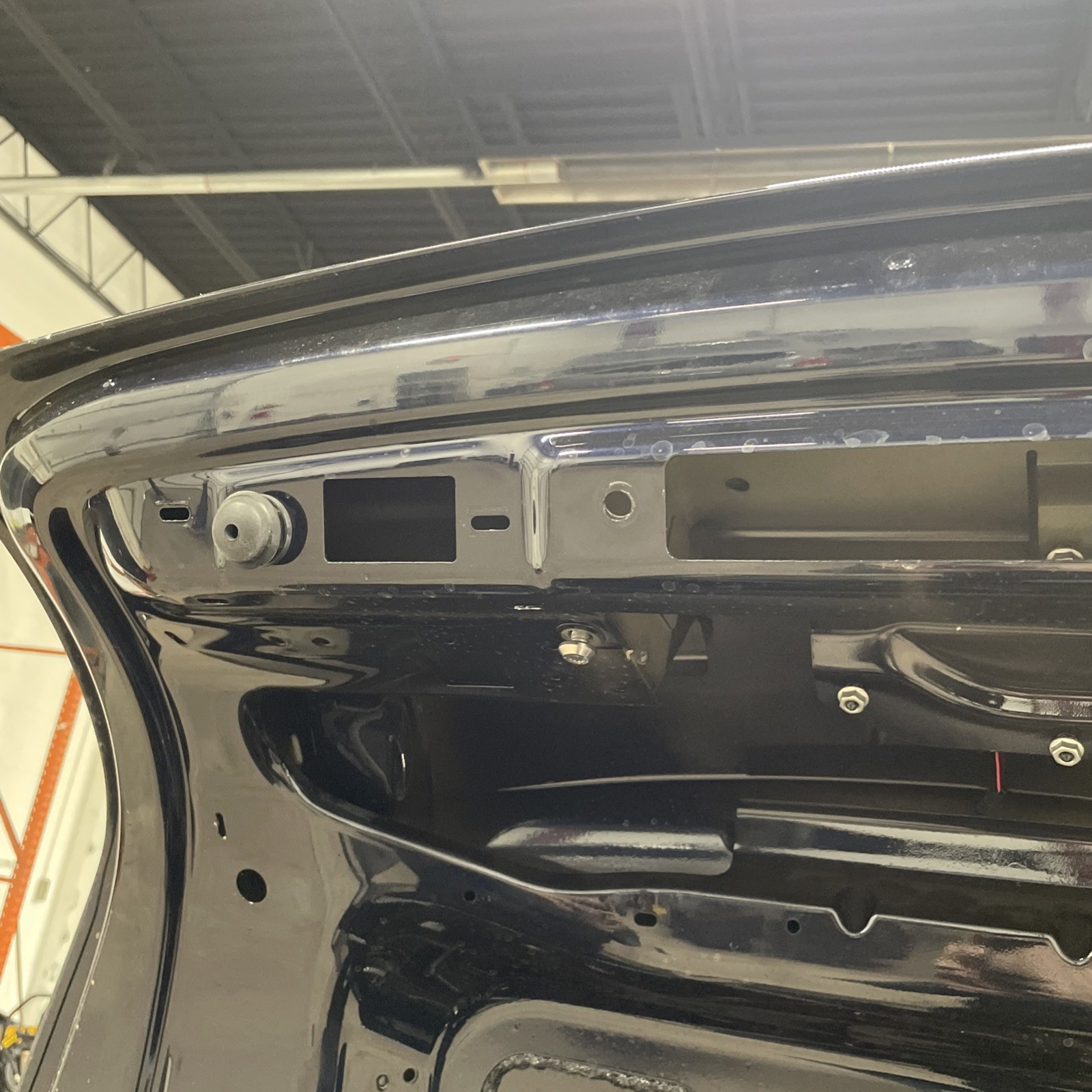 2009 BENTLEY CONTINENTAL Flying Spur Blue TRUNK DECK LID SHELL 3W5827159