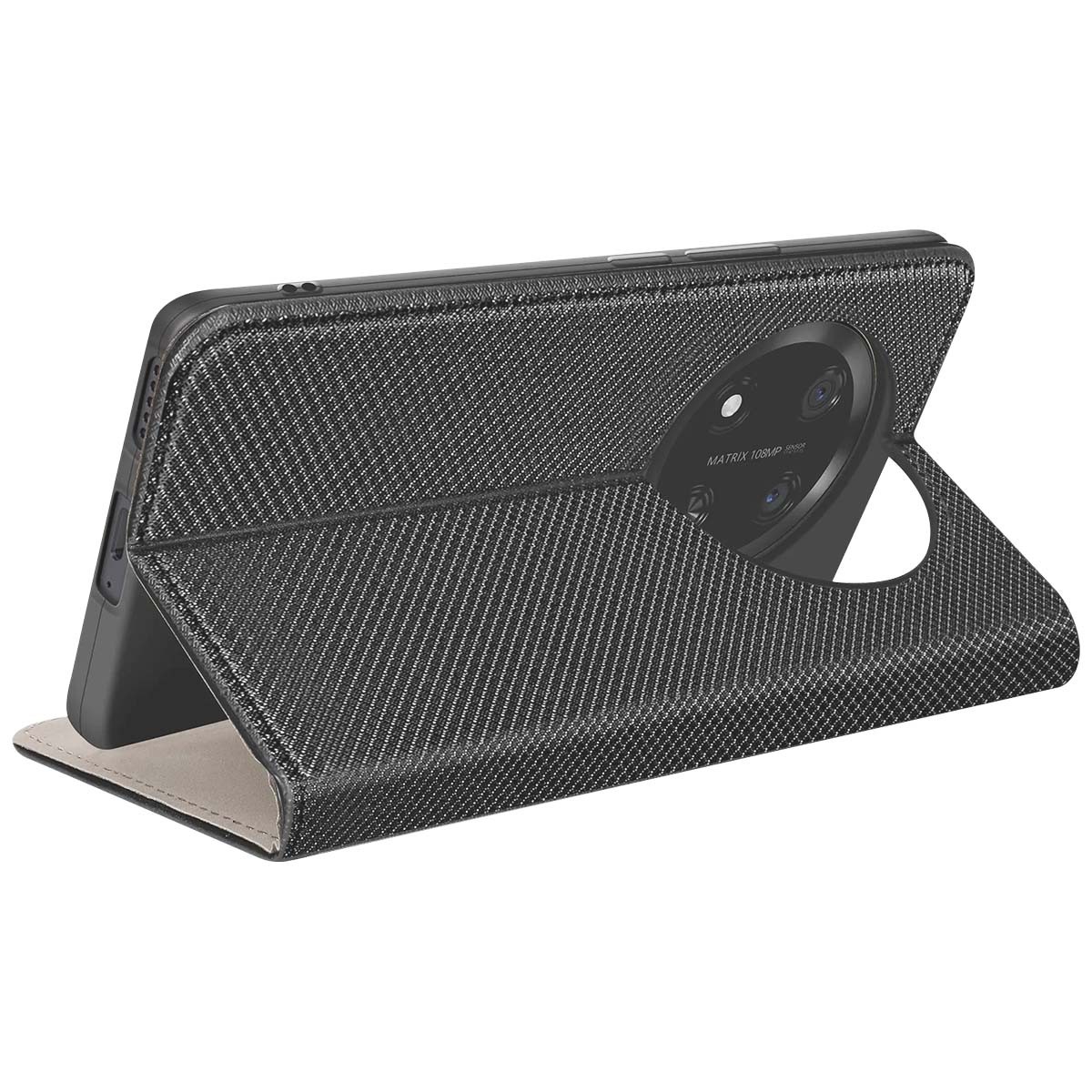 Coque Honor Magic 4 Lite avec support magnétique et clapet de protection Jaym