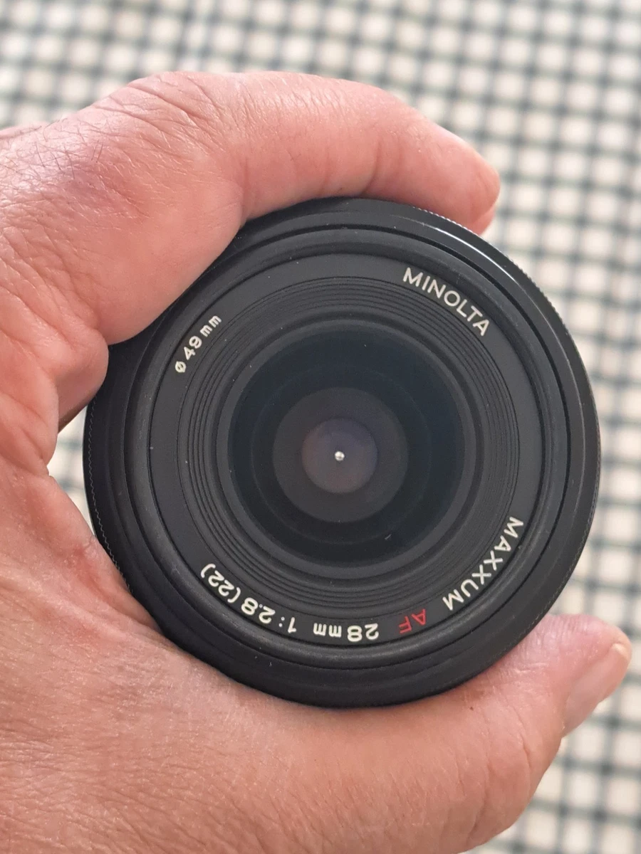Minolta f/2.8 Camera Lenses 28mm Focal for sale - eBay