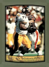 1999 Topps #279 Levon Kirkland Pittsburgh Steelers Football Card