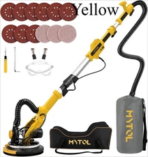 Drywall Sander, MYTOL 7.2A Electric Wall Sander with Vacuum Dust Collection