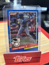 1991 Donruss - All-Stars Ken Griffey Jr #49 3 Purple Stripes on Right Border FM
