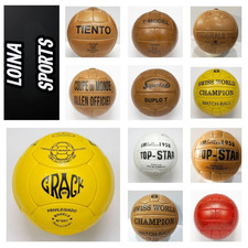 Hstorical Soccer ball set 11 pcs FIFA World Cup 1930 to 1966 in Leather size 5