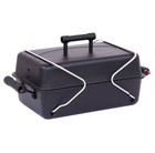 1 Burner Deluxe Portable Propane Gas Table Top Grill, Black
